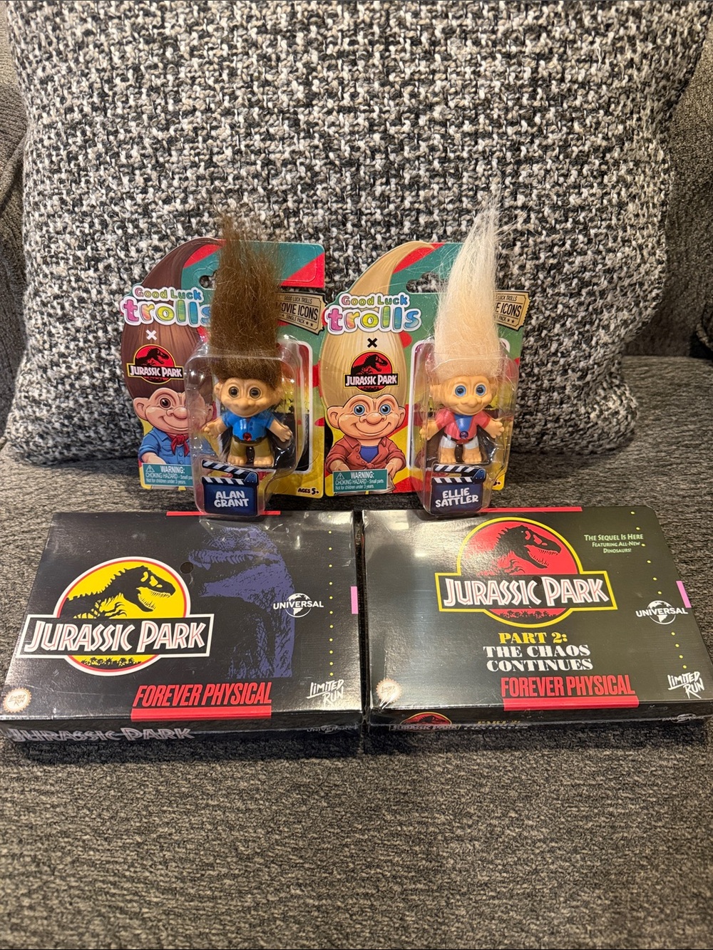 Universal Jurassic Park Video Game Collection For Super NES Factory Sealed 1 & 2